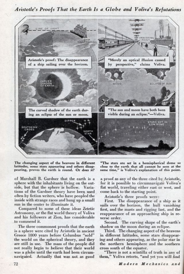 scientific america flat earth