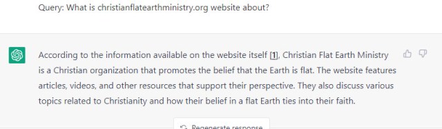 Flat Earth AI Feb 14 c