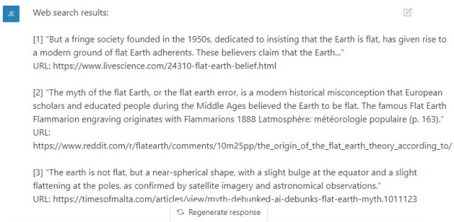 Flat Earth AI page 1