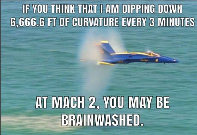 jet near sea surface